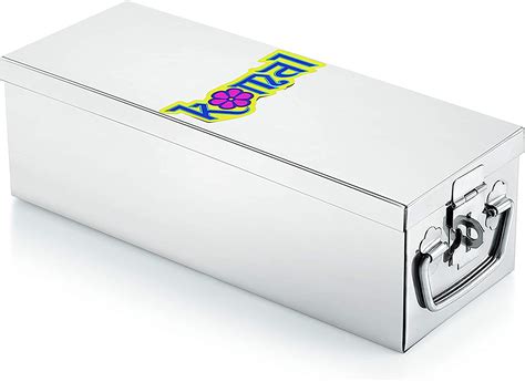 komal Stainless Steel Big Jewellery Box (Standard, Silver)